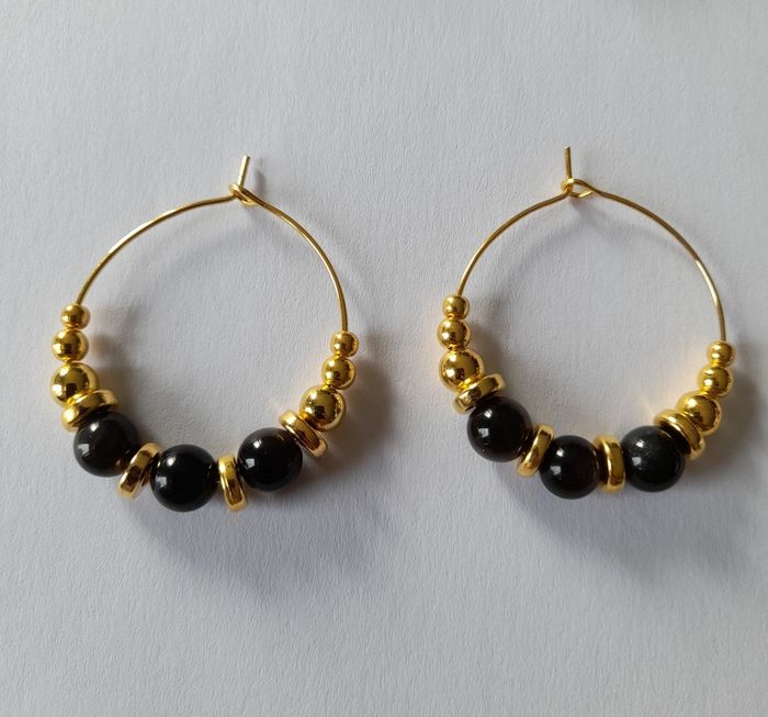 Créoles Obsidienne - photo numéro 5