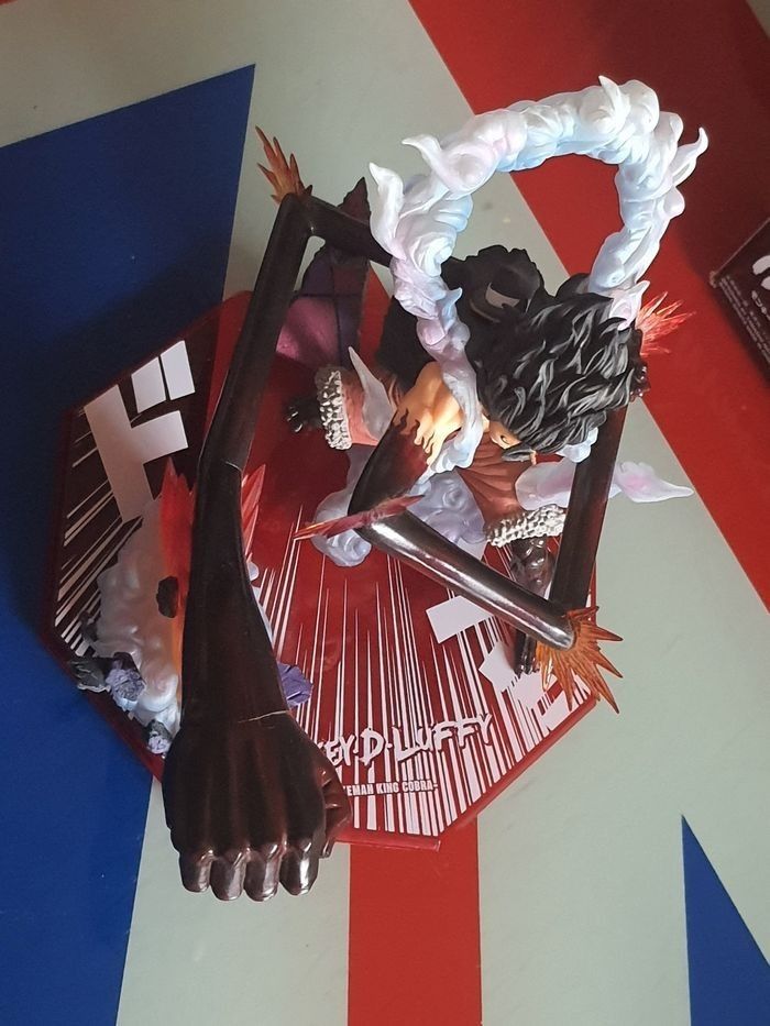 One Piece Figuarts Zero : Luffy Gear 4 Snakeman (King Cobra, Dressrosa) RARE - photo numéro 4