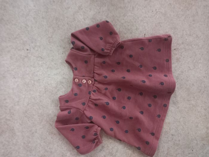 Robe molletonné 1 mois