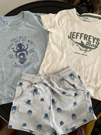 Short et tee-shirts 3/4 ans Cyrillus