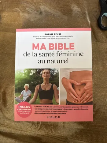 Livre ma bible de la santé féminine au naturel