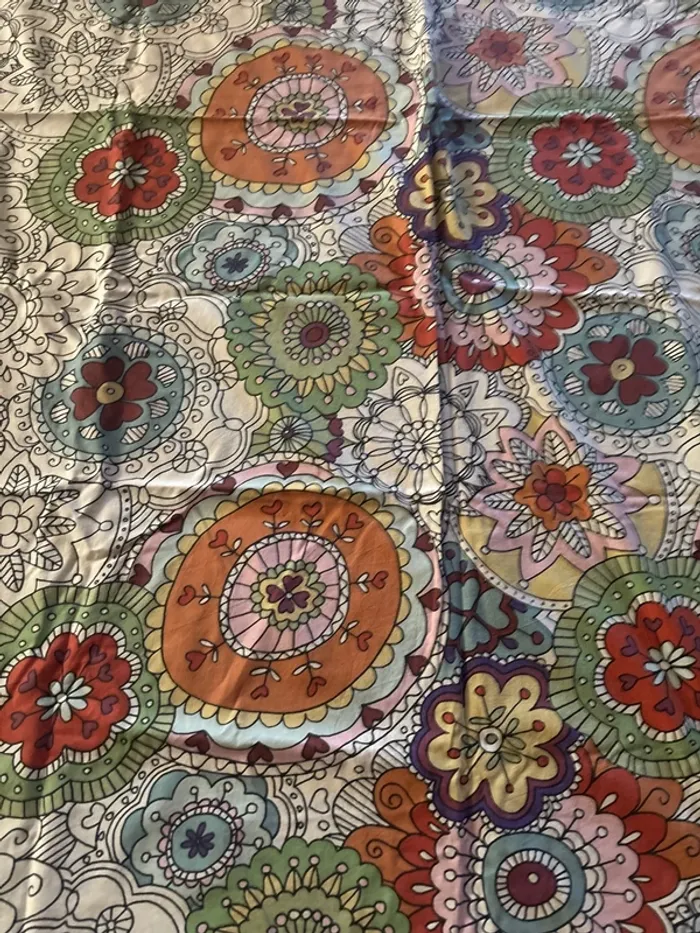 Draps housse fleuri - photo numéro 2