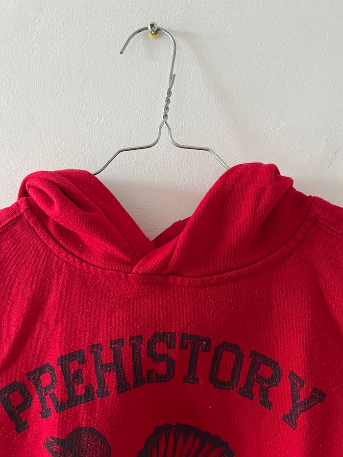 Pull à capuche rouge - photo numéro 2
