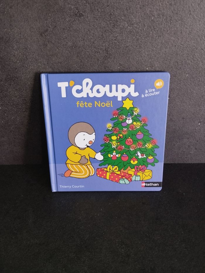 Livre T'choupi fête Noël