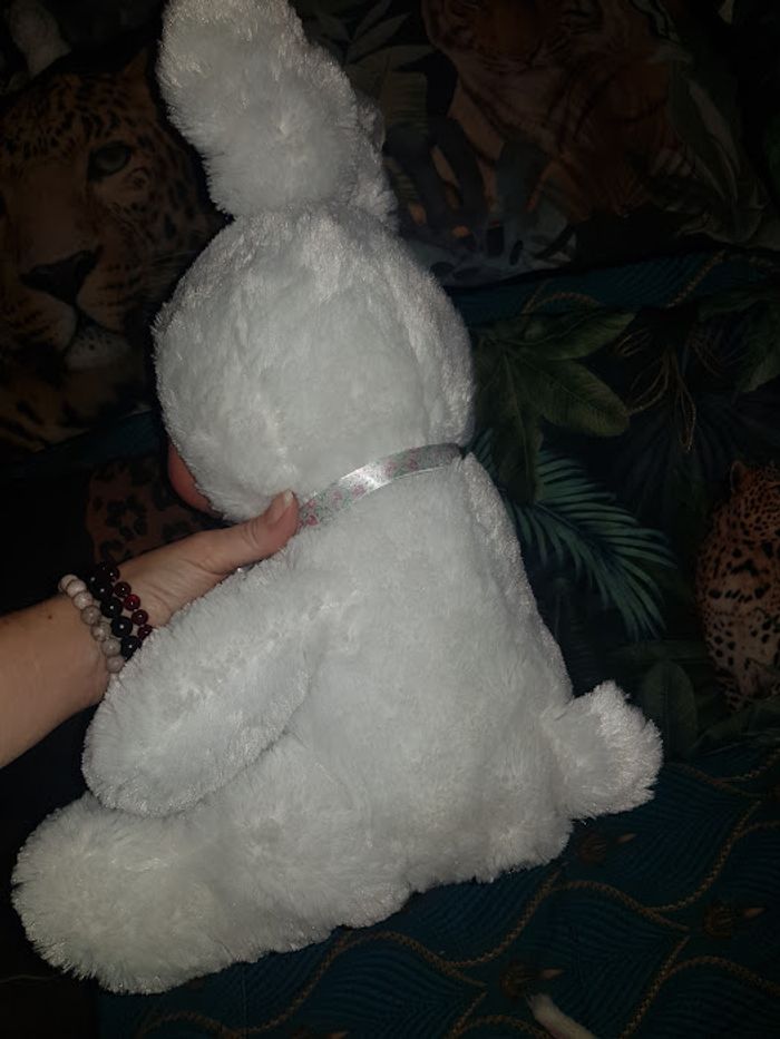 Gros Bébé poupée peluche 50cm collection vintage déguisé + lapin Anne Geddes - photo numéro 7