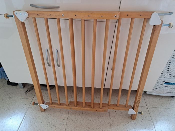 Barrière Sécurité Extensible en bois - photo numéro 3