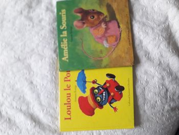 Livres  Loulou le Pou et Amelie la Souris