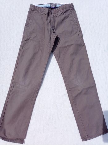 Pantalon fille style chinos s7