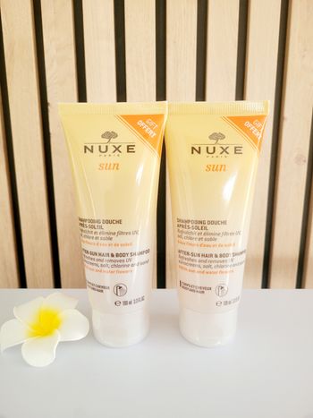 Nuxe sun shampooing douche après soleil 2x100ml