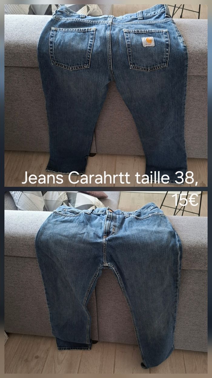 Jeans Carahrtt taille 38