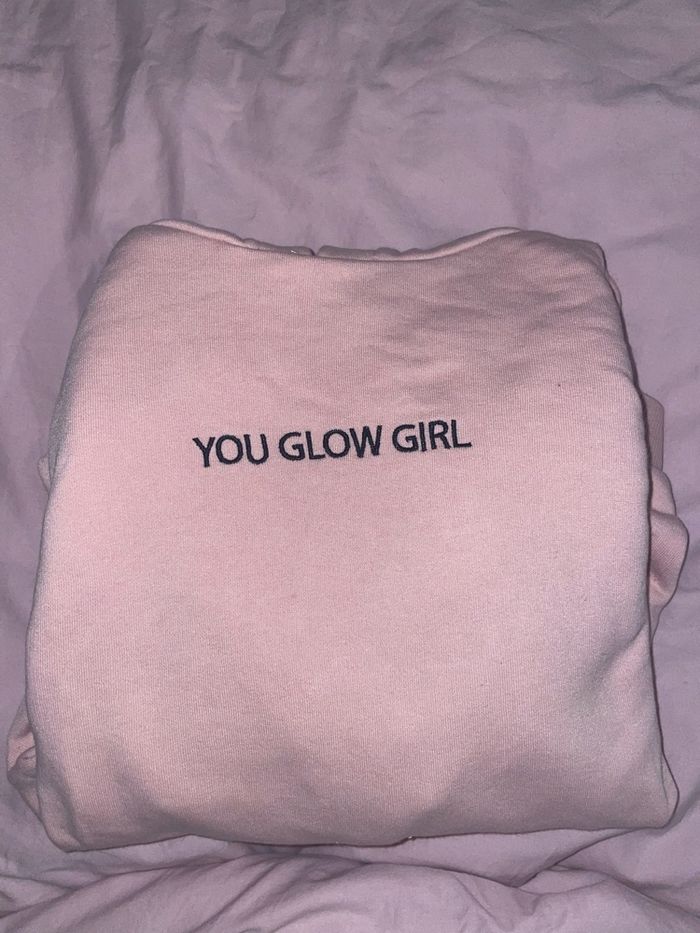 Sweat-shirt rose clair H&M - photo numéro 4