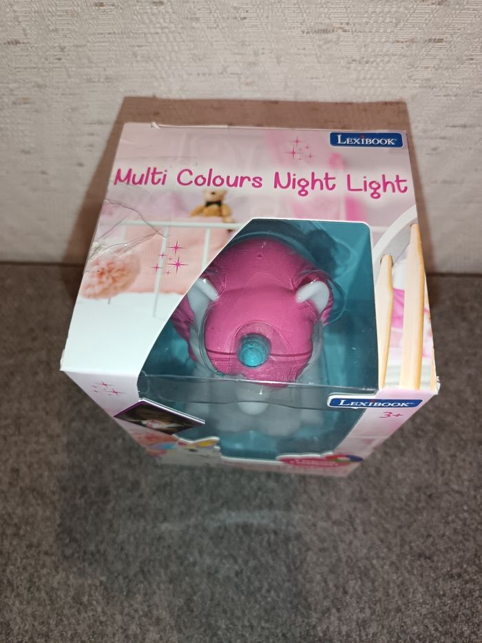 Veilleuse LED 3D à changement de couleur  licorne neuve - photo numéro 2