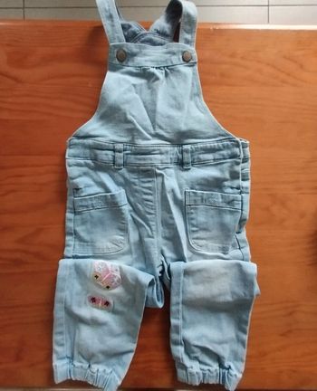 Salopette jean Verbaudet fille 3 ans
