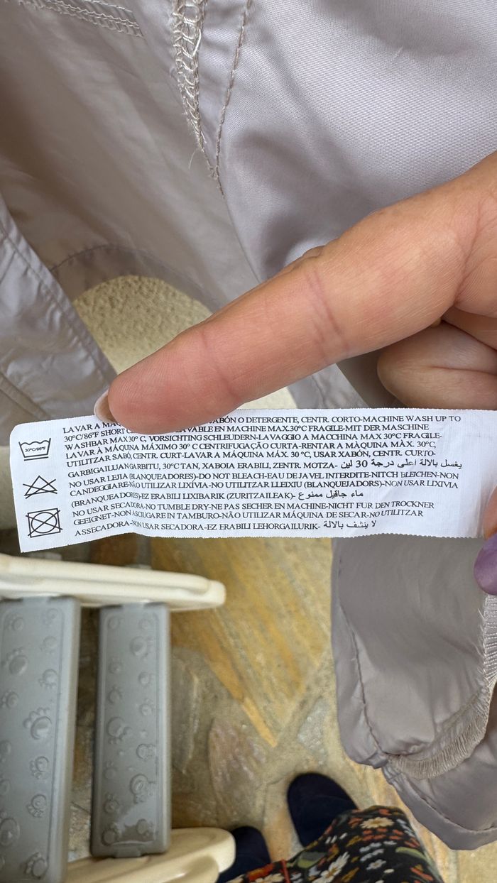 Parka légère beige Punta Roma taille L - photo numéro 6
