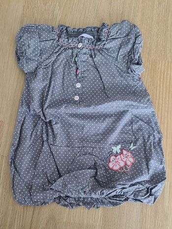 Robe à pois
