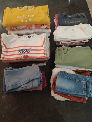 Lot vêtements bébé 18 mois
