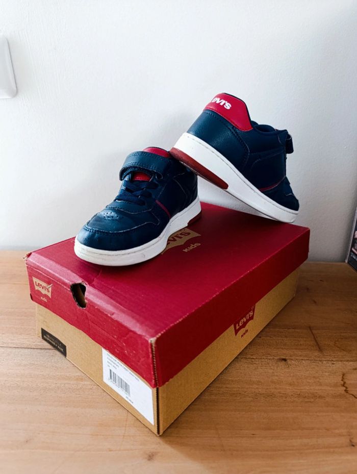Basket sneakers Levis bleu/rouge t.29 🐎 - photo numéro 2