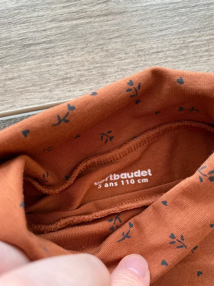 T shirt col roulé 5 ans vertbaudet - photo numéro 2