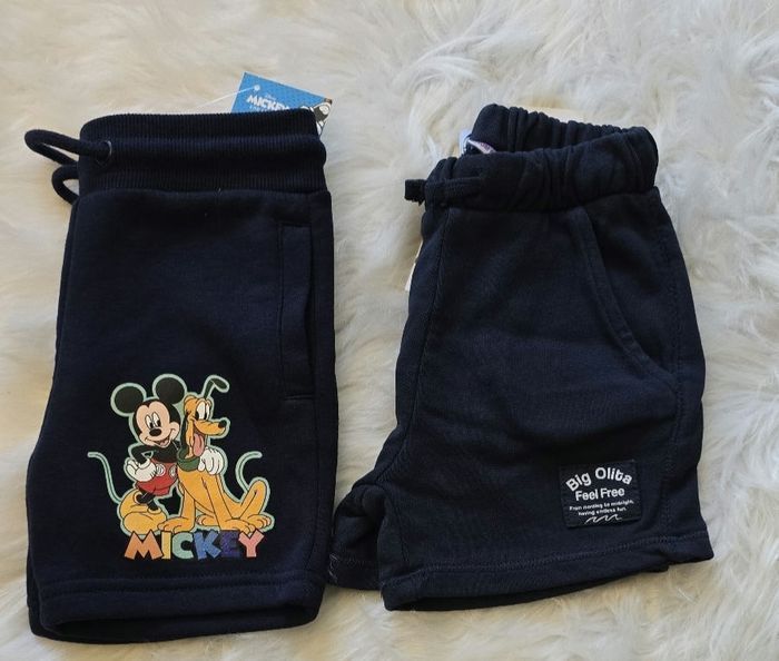 NEUFS (NON PORTÉS) 🏷🏷💙💙 🤩😍deux shorts 24 mois/2ans (92cm) garçon 💙💙🤩😍 - photo numéro 2