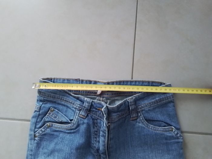 Jeans fille T 9 ans tex - photo numéro 2