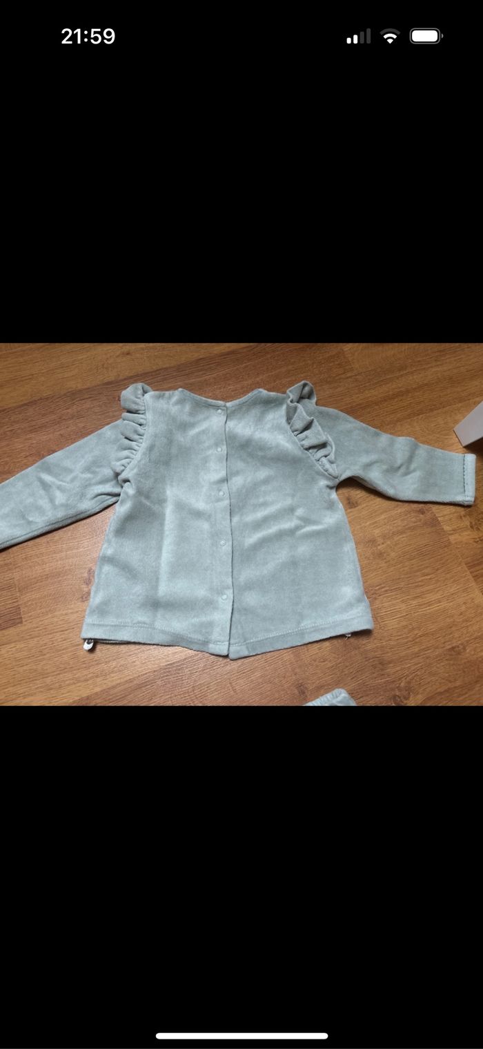 Pyjama deux pièces fille vertbaudet 2 ans - photo numéro 4