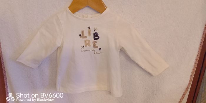 T-shirt manches longues slogan