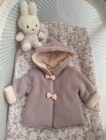 Veste chaude bébé fille 3M 