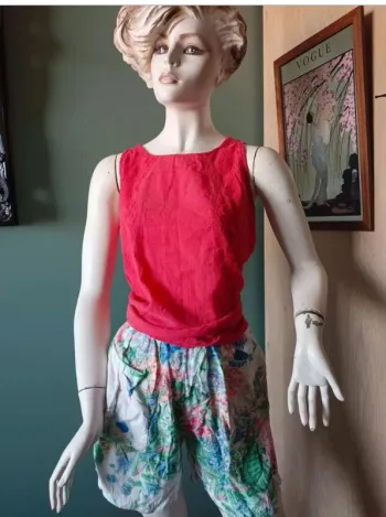 Ensemble blouse et short S