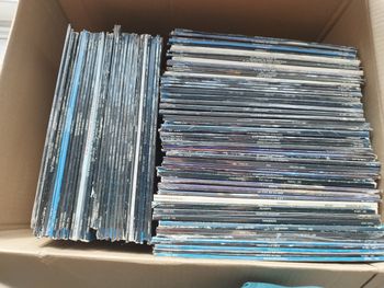 Différents titres de laser disc