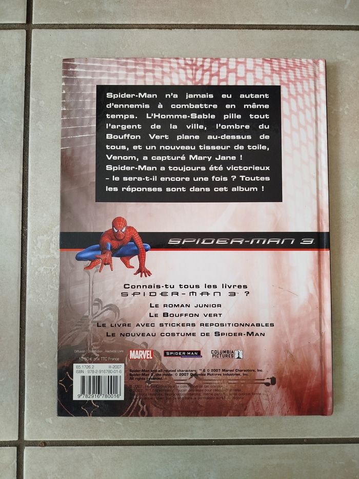 Livre Spiderman l'album du film - photo numéro 2