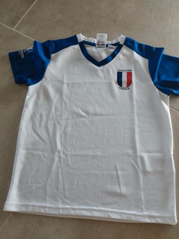 Tee-shirt équipe de France Euro 2024 8-10 ans