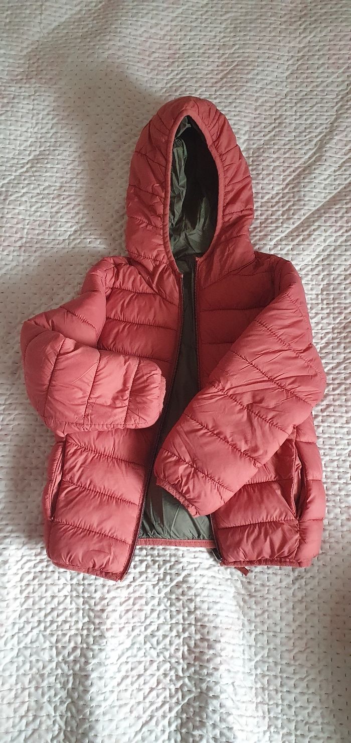 Doudoune fille réversible 6 ans