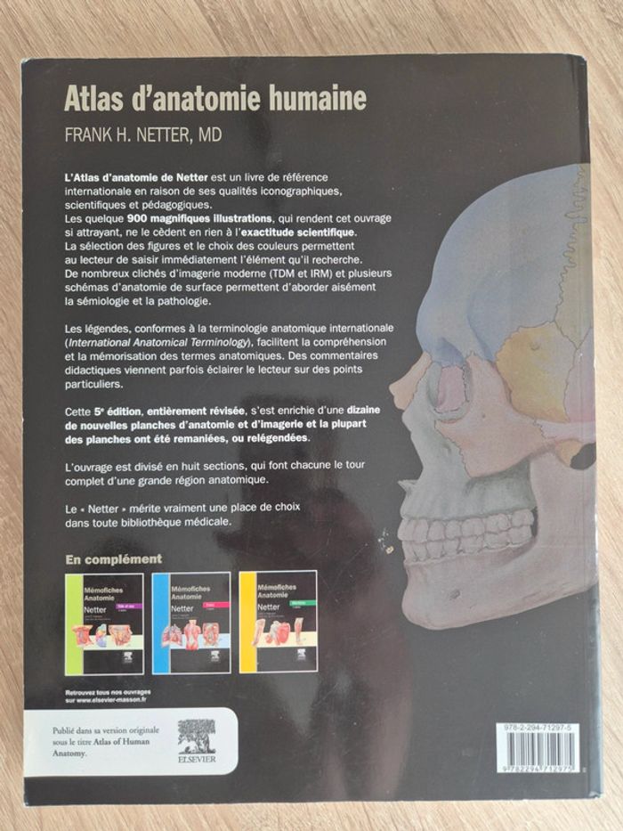 Atlas d’anatomie humaine Frank Netter –5e édition - photo numéro 2