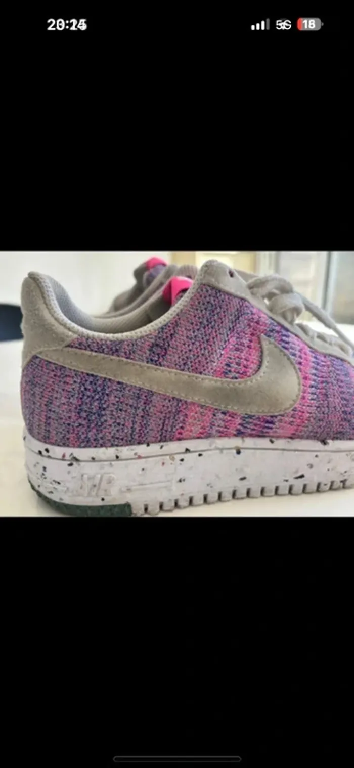 Baskets femme Nike Air Force 1 Low Crater taille 39 - photo numéro 2