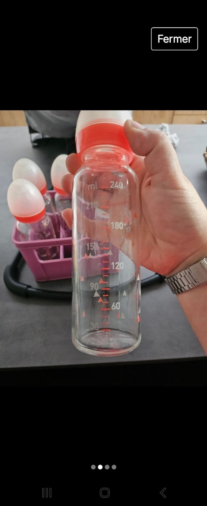 Biberons en verre - photo numéro 2