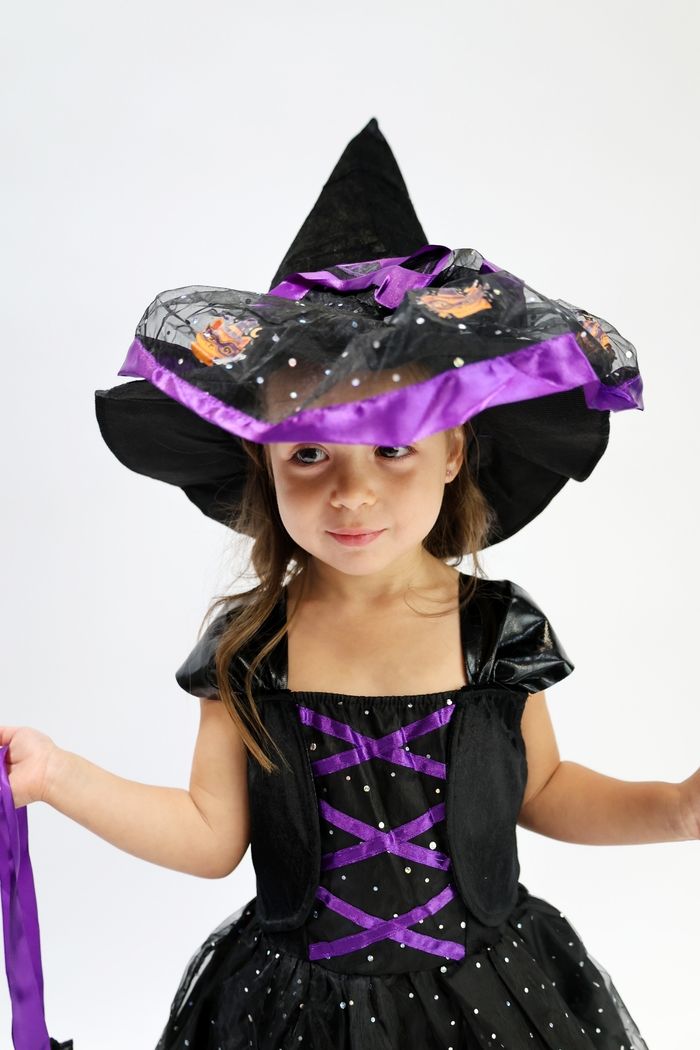 Déguisement Halloween sorcière complet fille - photo numéro 2