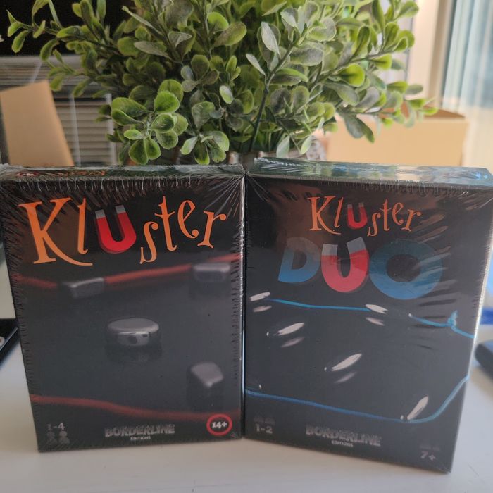 🧲 Lot de 2 jeux Kluster (Neufs)🧲