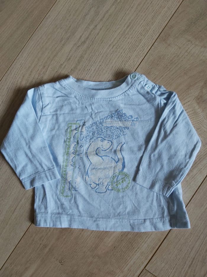 Tee-shirt ML garçon 6 mois (78)