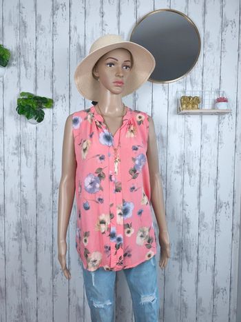 Blouse légère fleurie femme 42/44