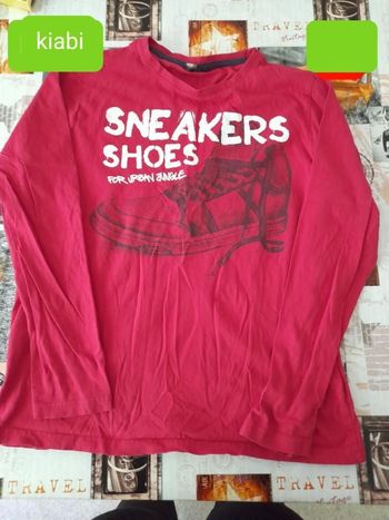 t-shirt manche longue garcon