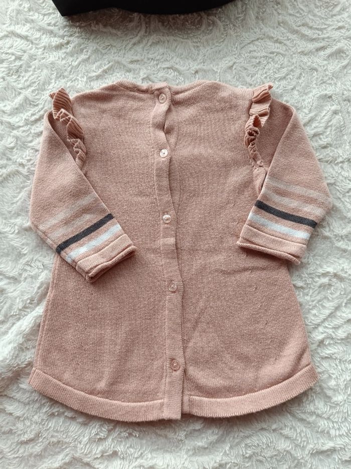 Robe pull manches longues Fille 6 mois Minnie Disney Baby Orchestra - photo numéro 7