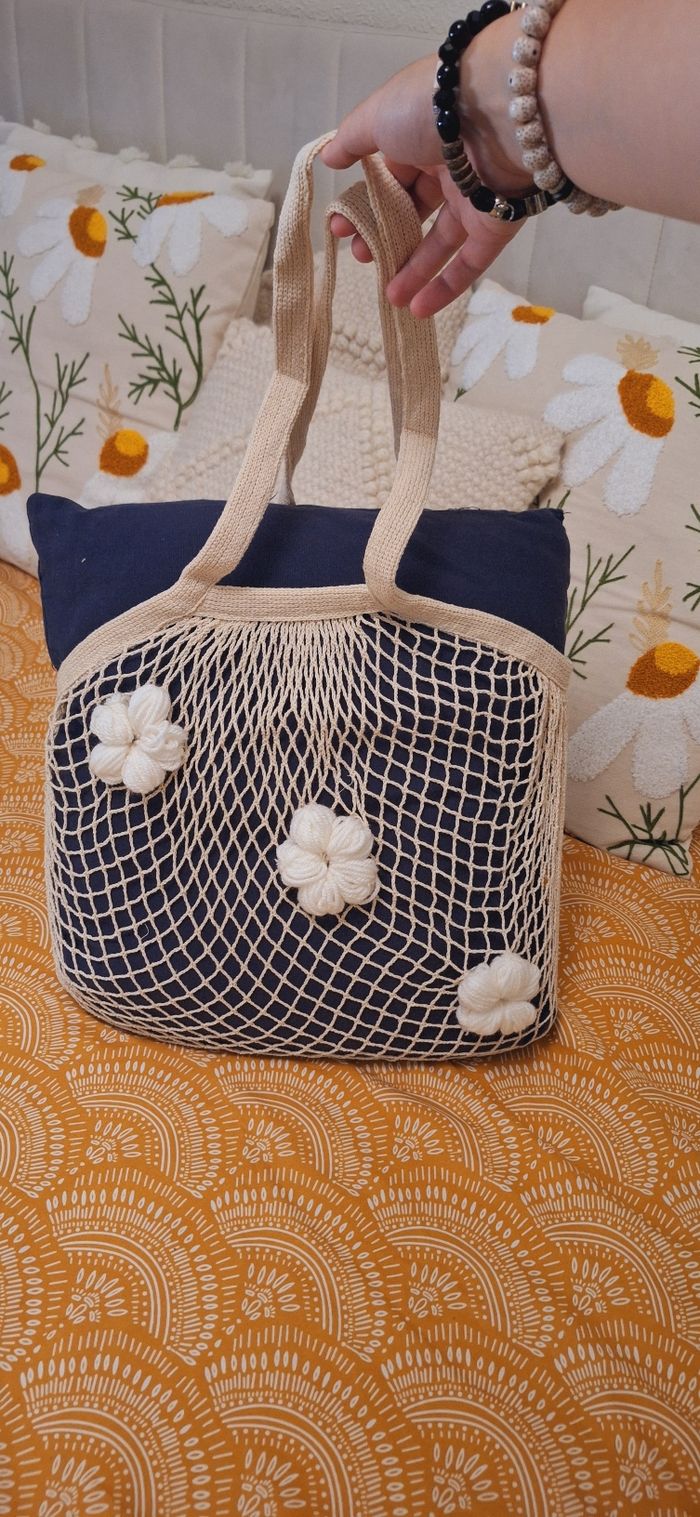 Sac/filet en 100% coton - photo numéro 3