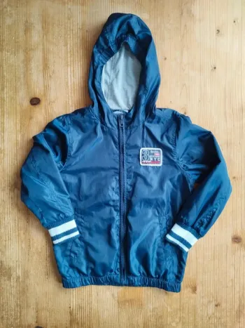 Blouson Enfant 6 Ans Bleu Marine Imperméable à Capuche – Pocopiano – Mi-Saison