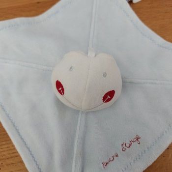 Doudou plat grenouille - Sucre d'Orge