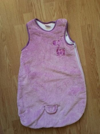 Turbulette épaisse 0- 6 mois /manche amovible / pour cosy ou siège auto