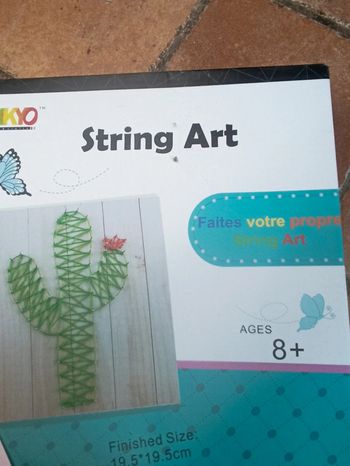 String art cactus