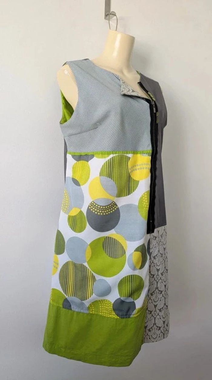 Robe d'été sans manches - Hippocampe - taille 44 - photo numéro 2