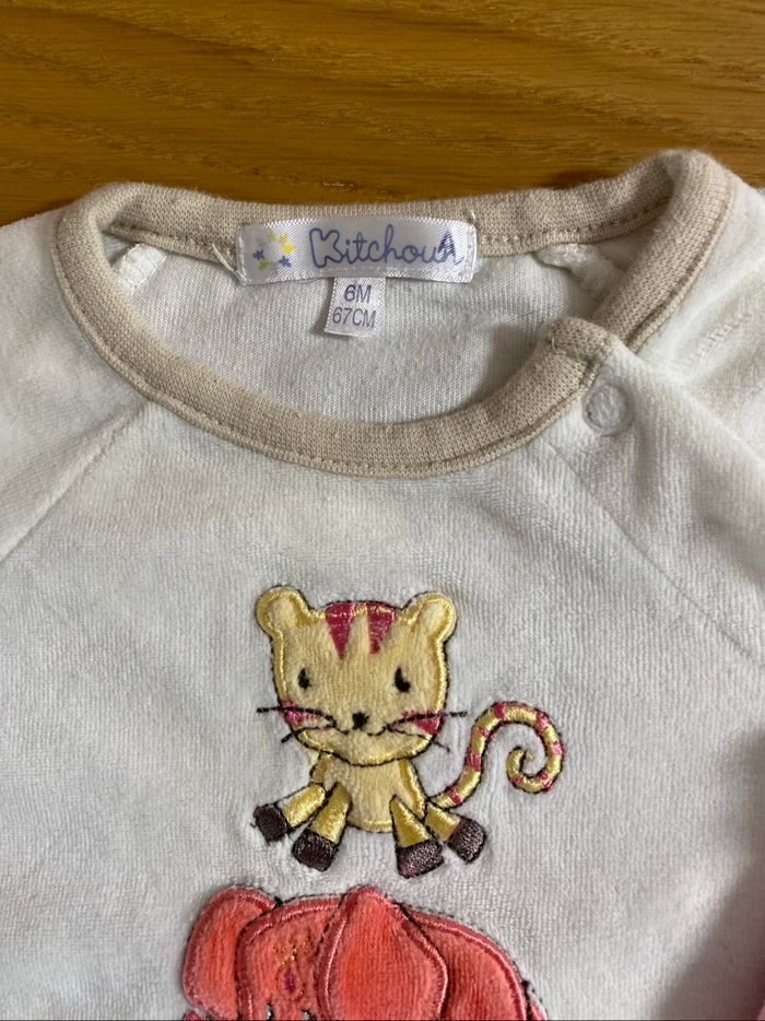 Kitchoun Lot de 3 Pyjamas Grenouillère Taille 6 mois - photo numéro 6
