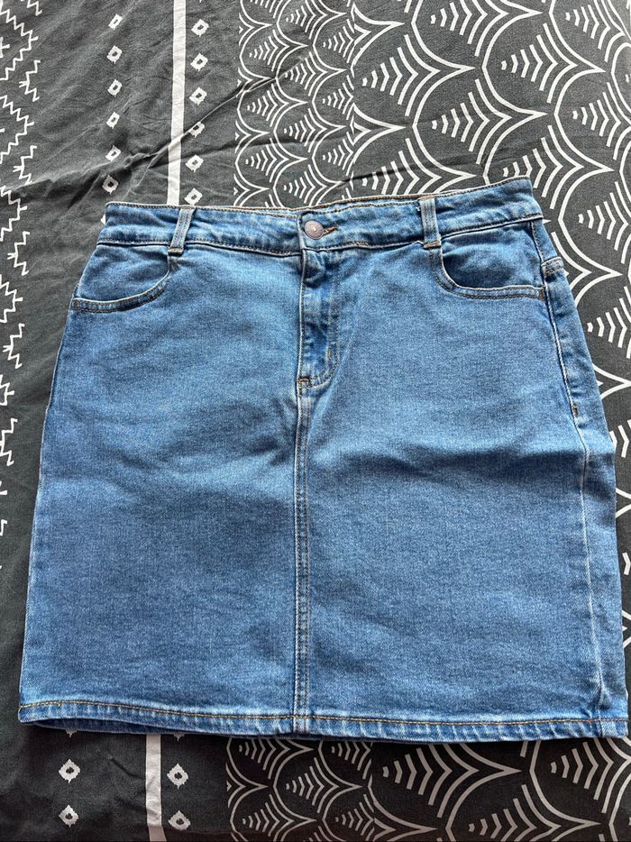 Jupe en jean bleue