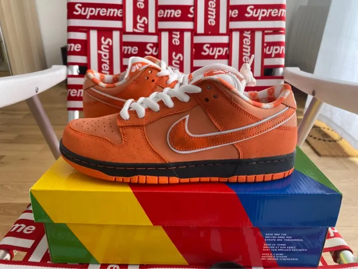 Nike SB Dunk low x Concepts Orange lobster - photo numéro 3